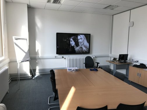 A typical room for presenting in view 1