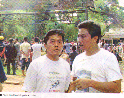 Yoyo (kanan) dan Hendrik