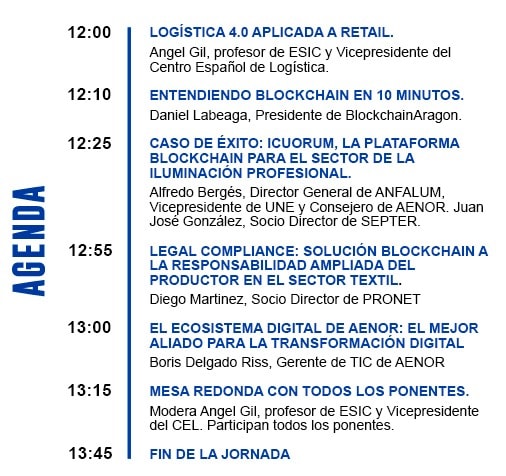 Agenda del Evento
