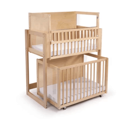 double cribs for twins