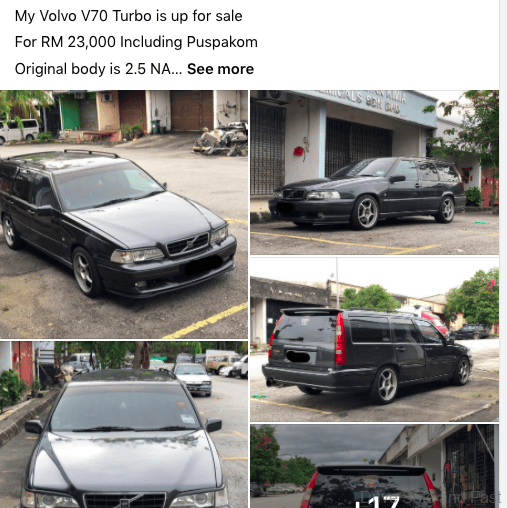 Volvo V70 Turbo wagon for sale