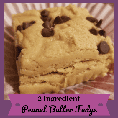 This simple 2 ingredient peanut butter fudge recipe is perfect for any occasion. It takes only 2 ingredients and takes less than 10 minutes.