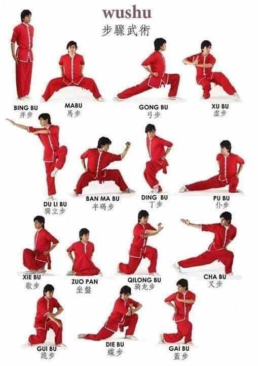 POSIZIONI KUNG FU