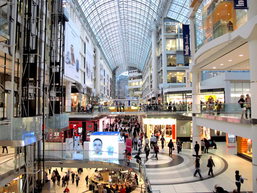 Eaton Centre Shopping Toronto Eaton Centre Shopping Toronto