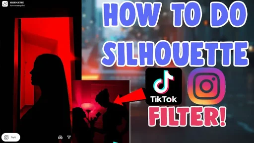 how to do silhouette challenge tutorial tikotk