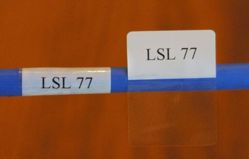 Self-Laminating, Wrap Around Cable Labels | Cable Labels USA