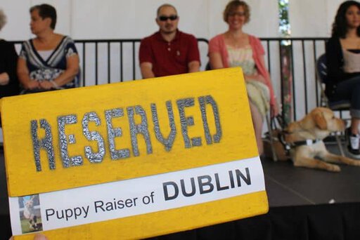 Reserved Puppy Raiser of DUBLIN Reserved Puppy Raiser of DUBLIN