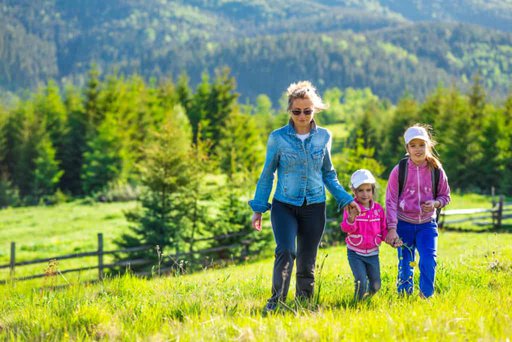 El turismo de montaña es ideal para familias