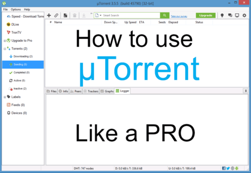 How to use uTorrent