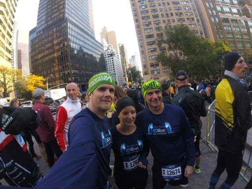Endlich selbst mit Startnummer beim New York Marathon