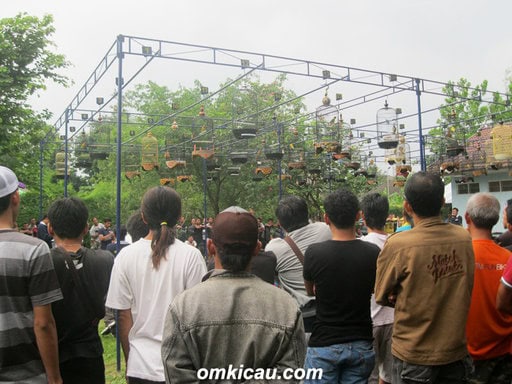 Suasana Latpres KMYK di Taman Kuliner Jogja, Sabtu (2/2).