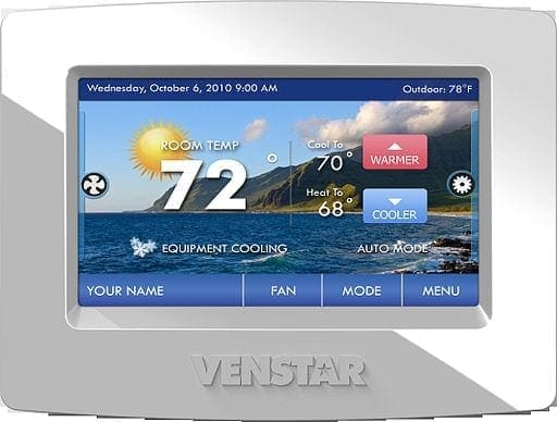 ColorTouch_touch_screen_thermostat Digital thermostats are great options for HVAC systems