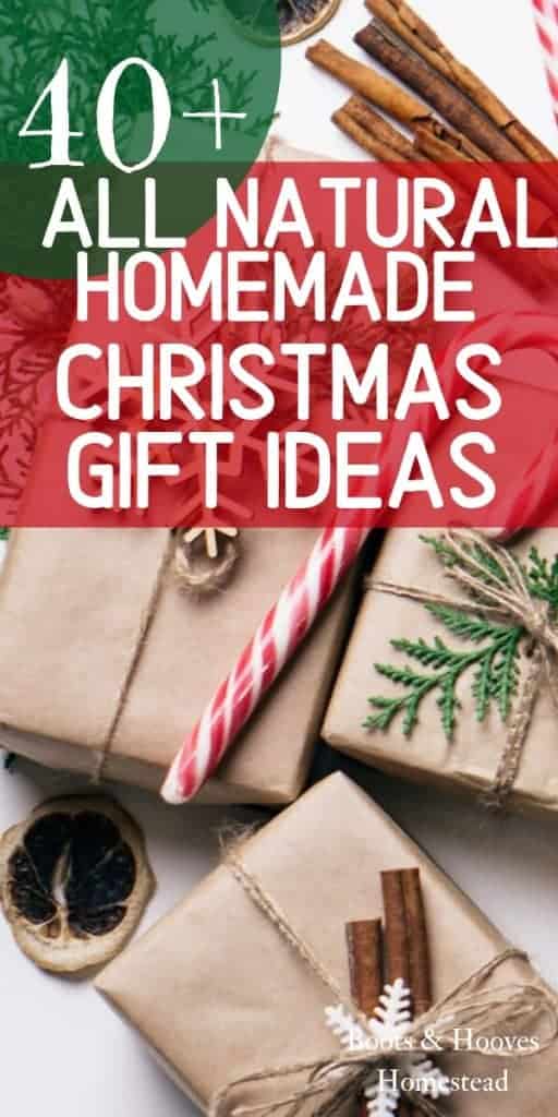 christmas gifts wrapped with brown paper