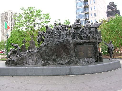 Irish Famine Memorial, Philadelphia http://commons.wikimedia.org/wiki/File:Irish_famine_memorial_philadelphia_01.jpg