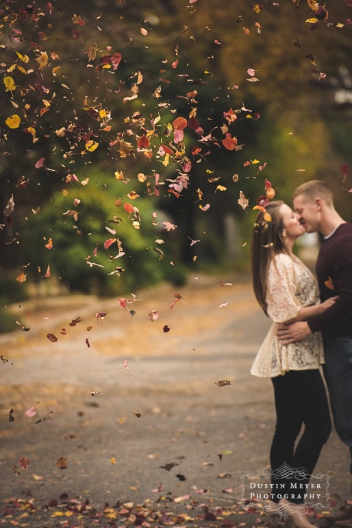 Engagement Portraits Photography Austin TX downtown austin fall autumn engagement portraits aggie wedding outdoors natural light ideas