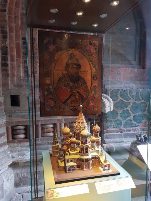 Maquette saint Basile le Bienheureux