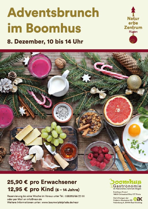 Adventsbrunch im Boomhus