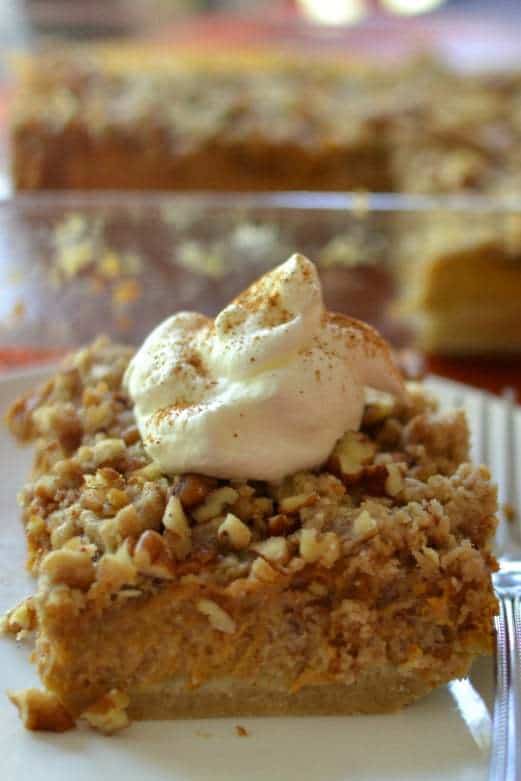 Crunchy Pecan Pumpkin Pie Bars Crunchy Pecan Pumpkin Pie Bars