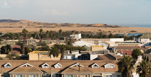 Über den Dächern von Swakopmund