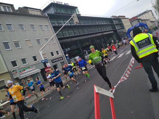 Foto von Peter bei der Labe