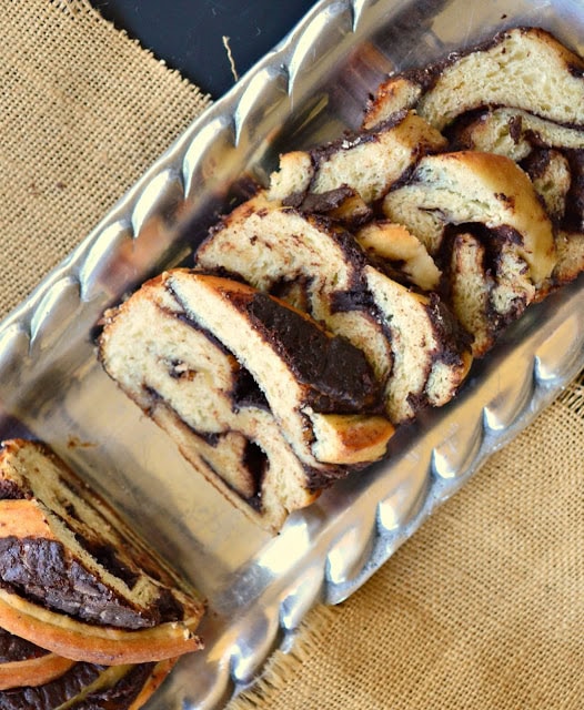 Chocolate Babka Krantz Cake