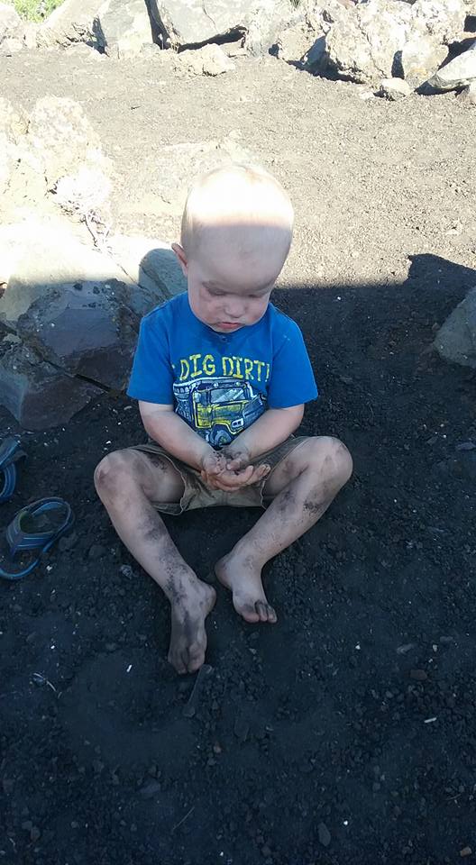 5 minutes, thats how long it took to get THIS dirty.