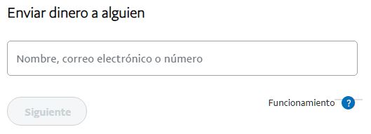 Enviar dinero a alguien por PayPal