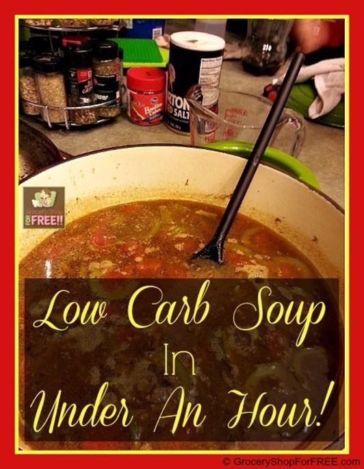 Low Carb Soup In Under An Hour Low Carb Soup In Under An Hour