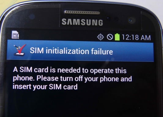 Samsung Galaxy S4 Sim Card Not Detected