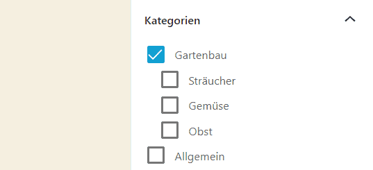 Kategorien