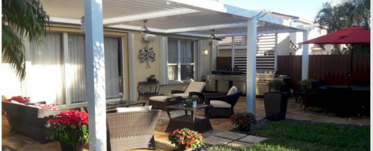 The First Voice Automated Patio Cover