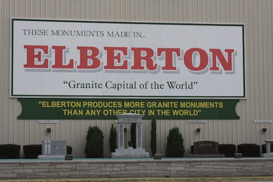 Elberton graniet fabriek