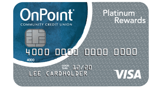 Example image of OnPoint Platinum with Rewards Visa credit card