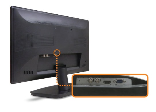 19.5-inch Full HD 1080p Security CCTV Monitor