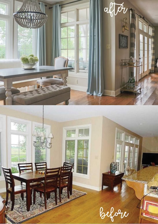 transformation tuesday: kitchen nook - sincerely, sara d.