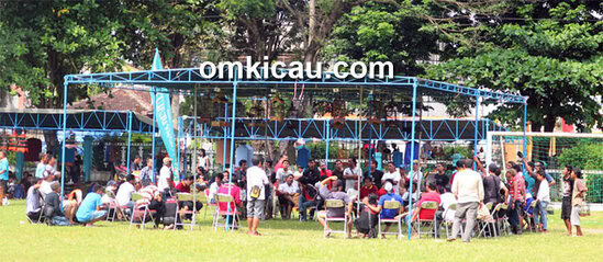 Suasana lomba Kelas PCMI babak penyisihan.