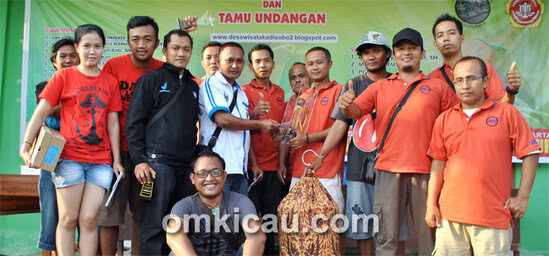 WMP Team juara umum bird club dalam HUT Ke-1 GPBC Sleman, Minggu (5/5).