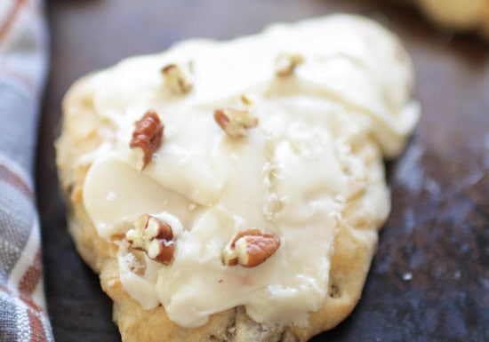 Apple Cinnamon Scones | One Dish Kitchen