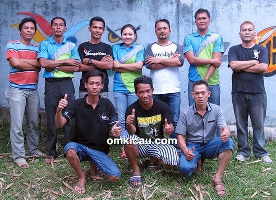 Om Repen bersama juri-uri Ronggolawe