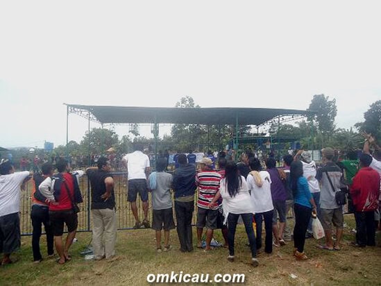 Suasana lomba BBC Ceria di Semarang, Minggu (3/3).