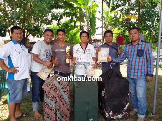 Lomba burung berkicau CD Cup Bangko