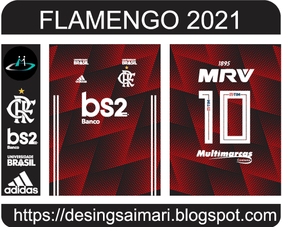 vector camiseta flamengo 2021 desing fantasy