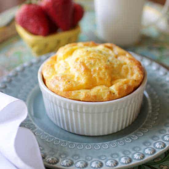cheese baked eggs | one dish kitchen