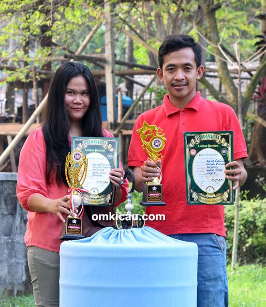 Om Agung Setiawan dan murai batu Arjuna