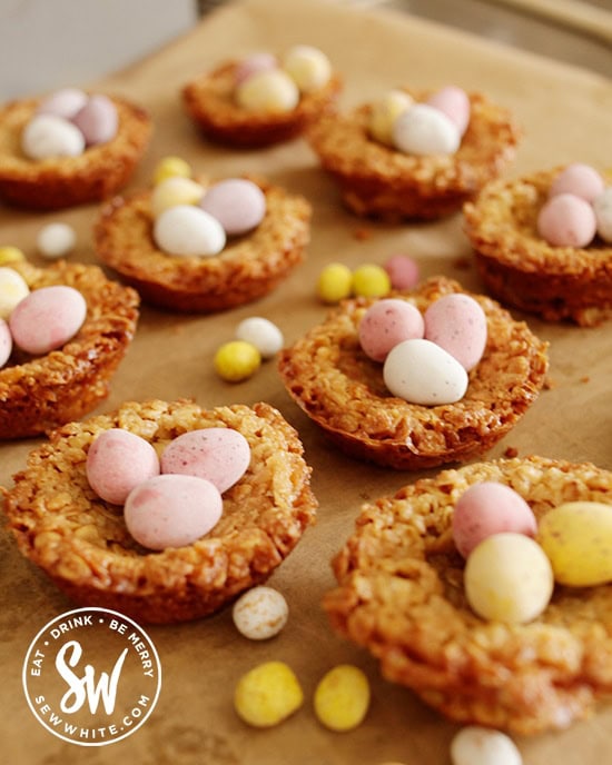 Easy Flapjack Easter Nests recipe