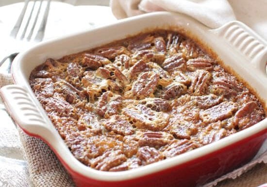 Pecan Pie For One | onedishkitchen.com