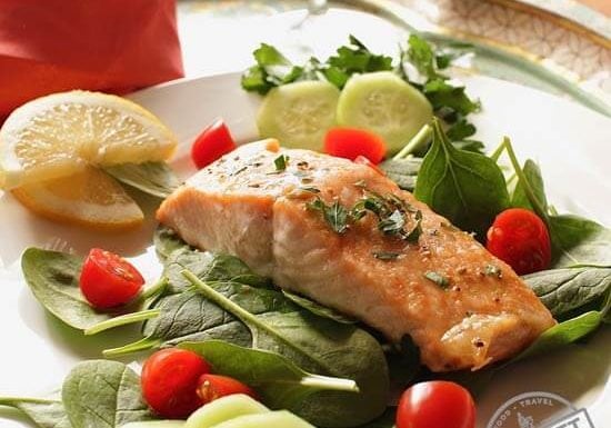 Roasted Salmon with Maple and Mustard For One | One Dish Kitchen