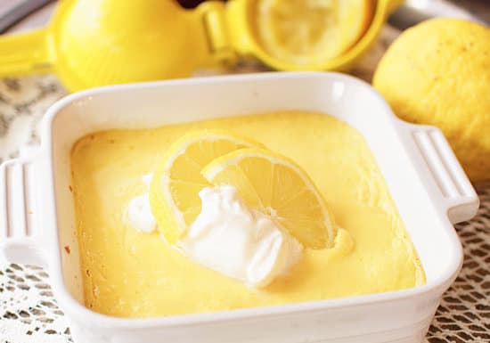 Lemon Mango Pie For One | One Dish Kitchen
