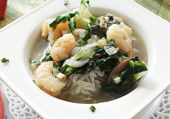 Spicy Thai Shrimp Soup For One | One Dish Kitchen