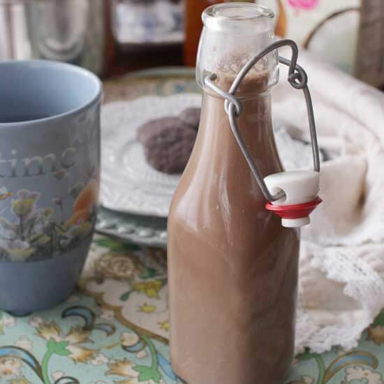 Chocolate Coffee Creamer | One Dish Kitchen